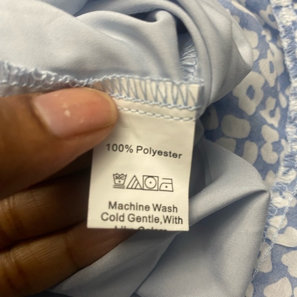 Pretty Garden Floral Summer V Wrap Dress size 2X - Picture 9 of 11